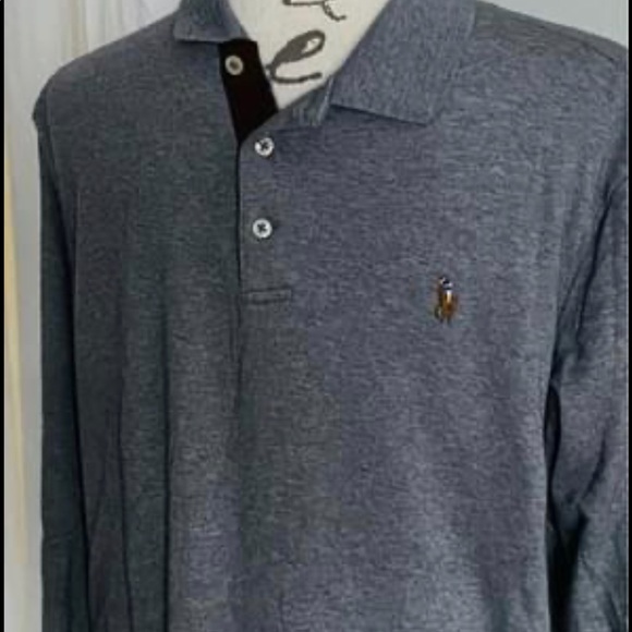 POLO RALPH LAUREN men’s polo T shirt RETAIL $136 - Picture 5 of 10